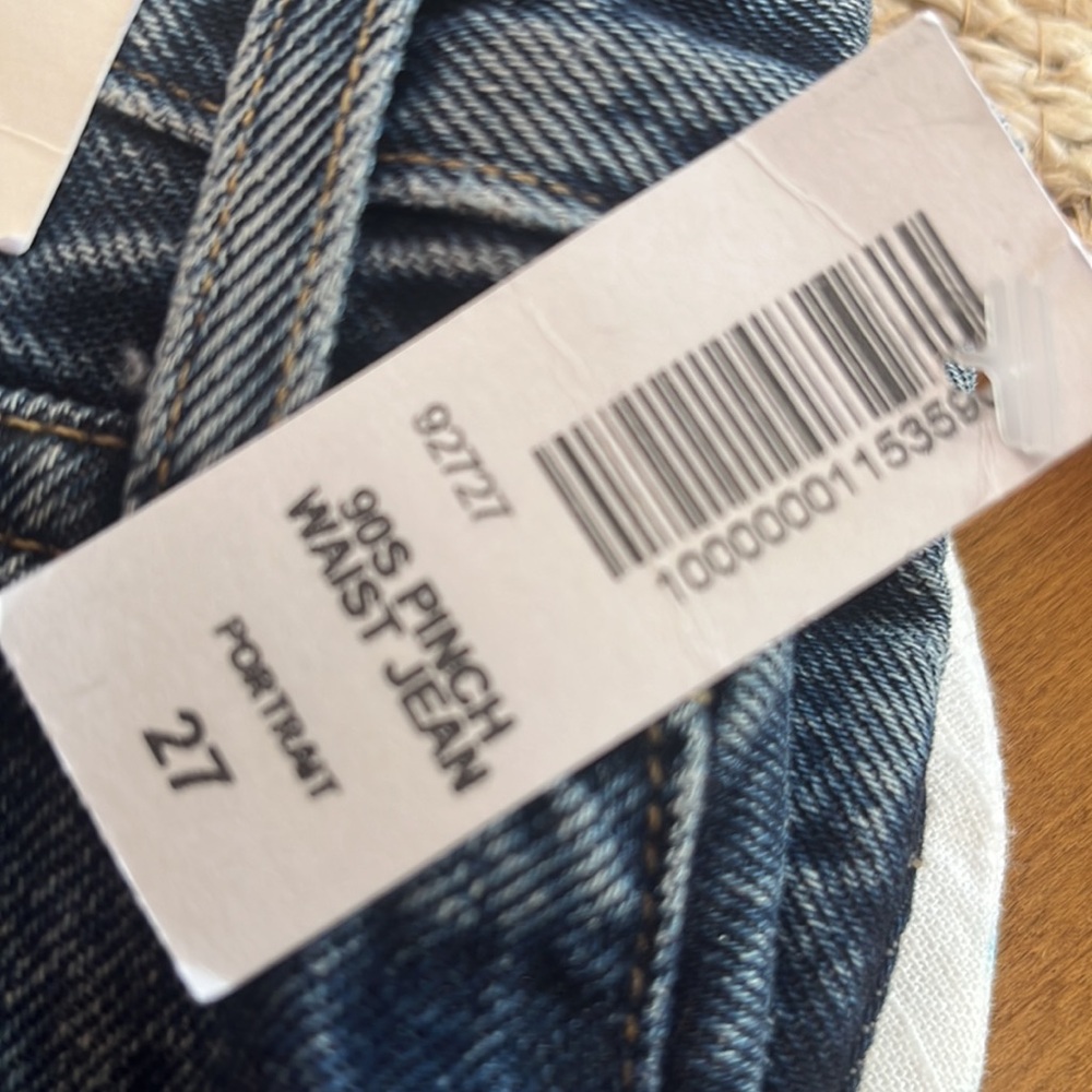 Agolde Women's Straight Leg Jeans - Medium Blue Wash - Picture 4 of 4